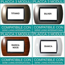 Placche 7 moduli - 7,