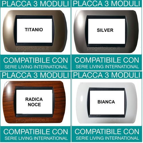 Placche 7 moduli - placche,