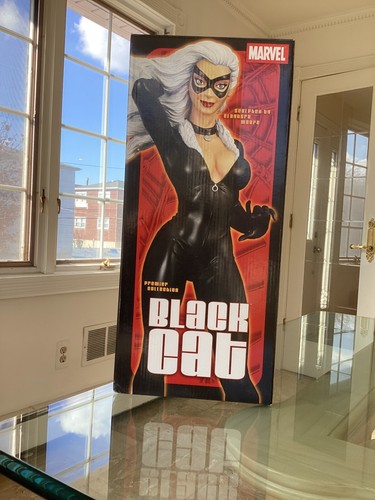 Statua black cat marvel - black,