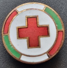 REGNO D'ITALIA C.R.I. DISTINTIVO SOCIO BENEMERITO DELLA CROCE ROSSA ITALIANA #2