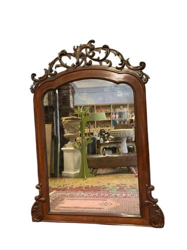 Antica grande specchiera - , da