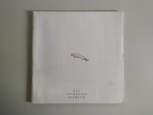 Depliant brochure jaguar - depliant, xj6