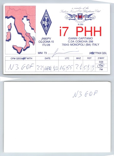 Ham radio qsl qso - radio,