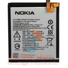 BATTERIA ORIGINALE NOKIA HE328 per NOKIA 8, N8 3030MAH TA-1012 TA-1004 PILA