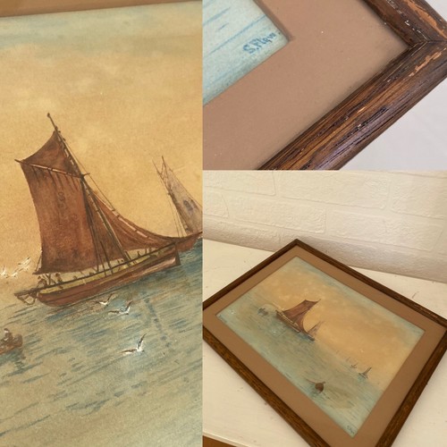 1900s antique seascape - 1900s,