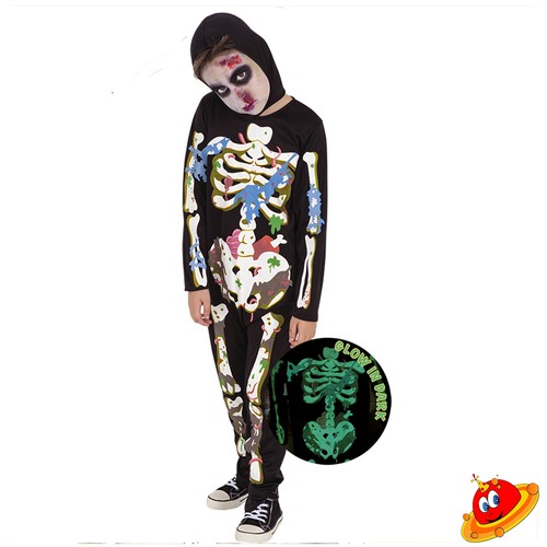 Costume scheletro horror - costume,