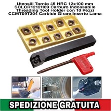 Utensili Tornio 45 HRC