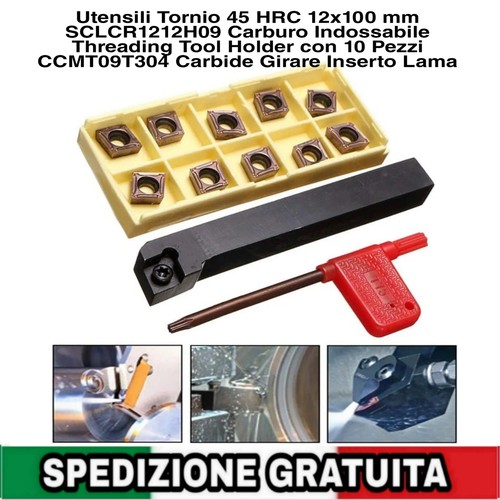 Utensili tornio hrc - tornio, 45