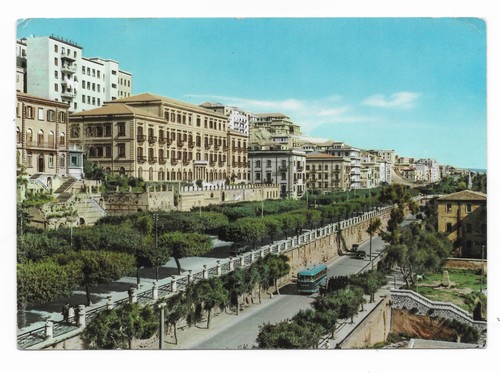 Cartolina agrigento viale - agrigento,