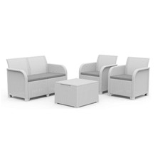 Rosalie Lounge White