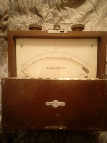 Amperometro antico strumento - ,