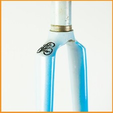 MOSER VA POR LA HORA 24" PISTA TRACK FORK STEEL 1" VINTAGE BIKE CAMPAGNOLO 80S