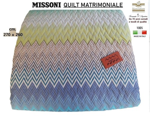 Missoni quilt copriletto - quilt,