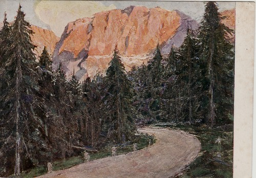Strada del pordoi pittore - pordoi-,