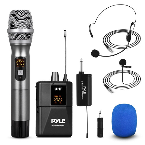 Pyle uhf kit sistema - uhf,