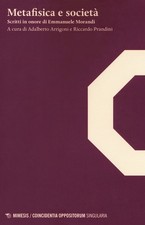 Libro - Metafisica E Societa