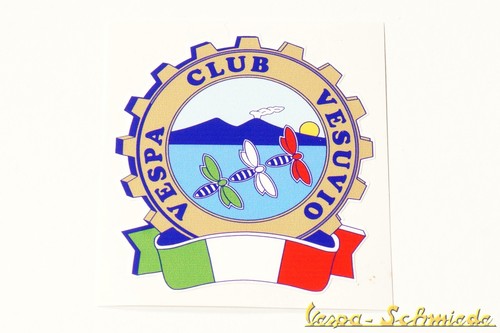 Adesivo decorativo vespa club - "vespa,