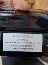 REGISTRATORE DI CASSA  MODELLO CUSTOM BIG PLUS BLACK+CASSETTO E ALIMENTATORE