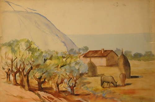 Giovanni malesci covoni olio - giovanni, malesci,