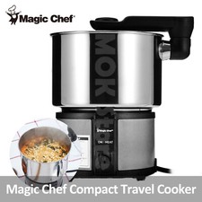 Magic Chef MEK-1300S Mini Fornello Elettrico Multi 1,3L Compatto Viaggio 110V-240V