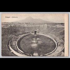 Postcard Pompei Amphitheater