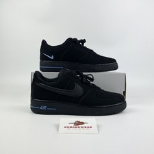 Nike Air Force 1 Low '07 SE Black Blue Uomo HV6223-001 Taglia EU 44,5 NUOVE