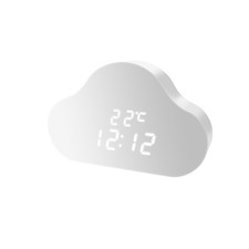 , orologio nuvola, comodino