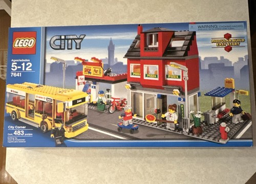 Lego city corner - city, 7641