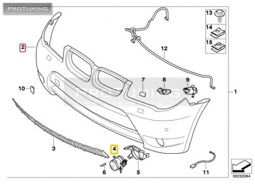 Fendinebbia per bmw e83 - fendinebbia, x3