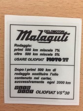 Adesivo rodaggio malaguti - adesivo,
