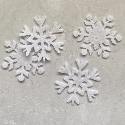 Fiocchi neve feltro di - fiocchi,
