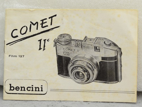 Bencini comet libretto - comet,