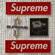 Set 4 adesivi Supreme