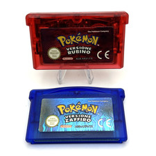 Pokemon Zaffiro e Rubino Gameboy Advance ORIGINALI in ITALIANO PAL ITA Nintendo