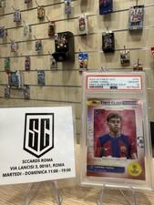 2023-24 FINEST FIRST CLASS ROSE GOLD REFRACTOR #FR1 LAMINE YAMAL RC 22/75 PSA 10