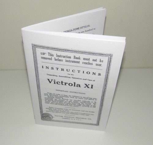 Victor victrola grammofono - victor, xi
