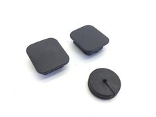 SET 3 TAPPINI IN GOMMA TELAIO PIAGGIO VESPA GTS SUPER ABS 125 2022 MD3202