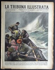 LA TRIBUNA ILLUSTRATA 1938 #50 isole Tremiti - storia del fiammiferi 