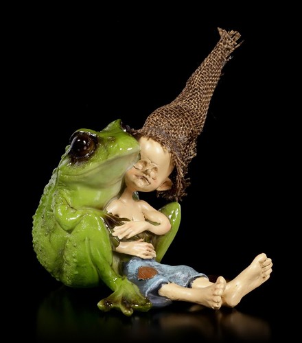 Statua folletto pixie - folletto,