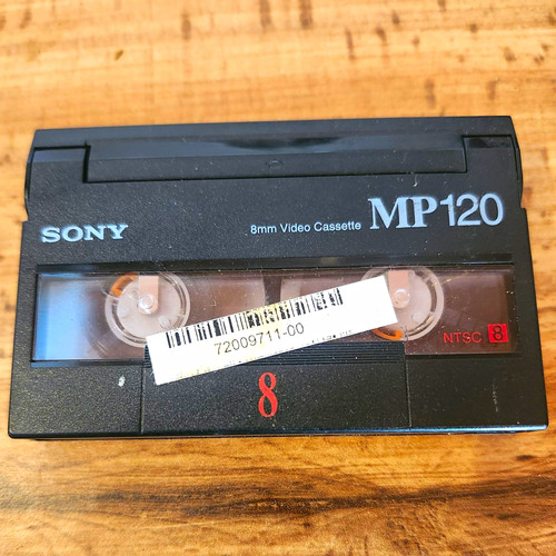 Videocassetta sony mp120 - videocassetta, 8mm