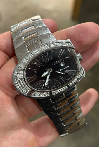 Orologio cerruti diamanti - orologio,