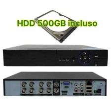 DVR 8 Canali DVR AHD Ibrido