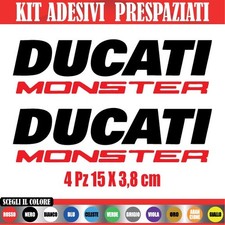 Kit adesivi Ducati Monster (replica) - moto prespaziati stickers