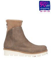 Stivaletti in pelle RRP €342 PATRIZIA BONFANTI US8 UK5 EU38 Made in Italy