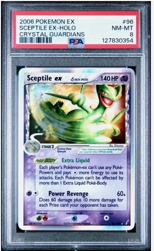 Sceptile holo 100 - sceptile, ex