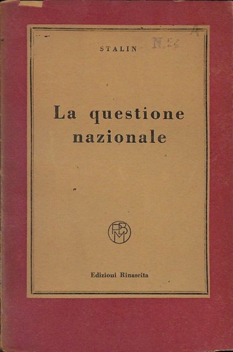 Questione nazionale - questione,