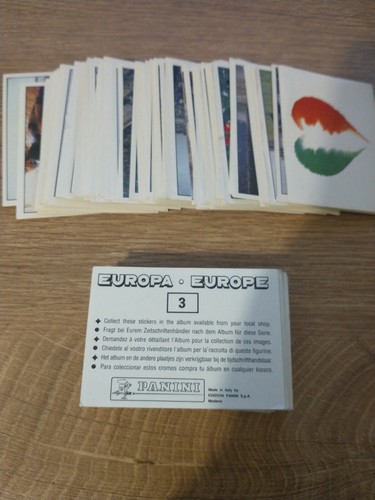 Europa panini 1989 lotto - panini,