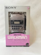 Sony WM-FX40 Walkman Lettore
