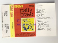 PATTY PRAVO- RARA MUSICASSETTA SERIE80 ITALIA 1971 prima emissione