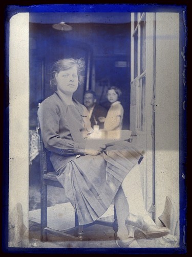 Famille maison portrait - portrait, c1940